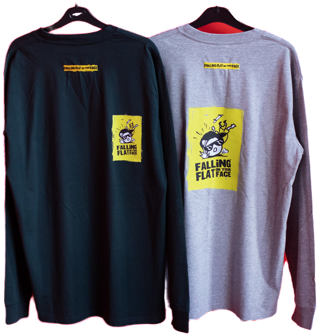 Classic Long Sleeve T-Shirt (Large back Print, small front print)