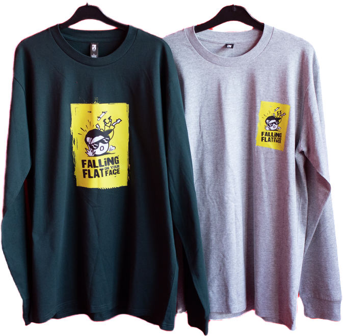 Classic Long Sleeve T-Shirt (Large back Print, small front print)