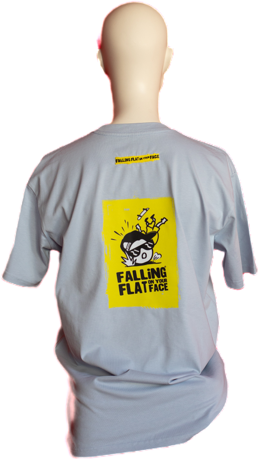 Classic short sleeved Tee Shirt (Large back Print, small front print)