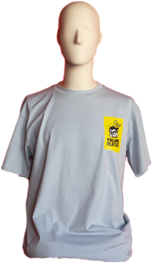 Classic short sleeved Tee Shirt (Large back Print, small front print)