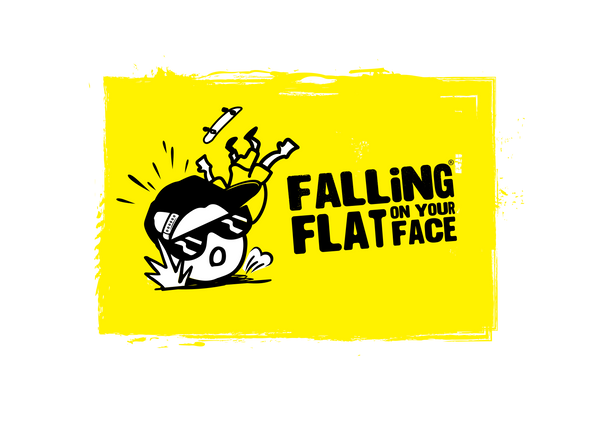 "Falling Flat on your Face.".......Casual wear for the casual mind.