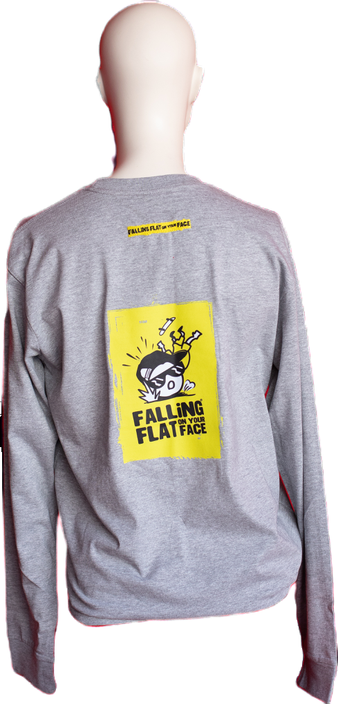 Classic Long Sleeve T-Shirt (Large back Print, small front print)